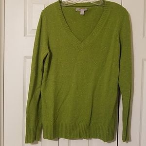 Old Navy Green V Neck Sweater